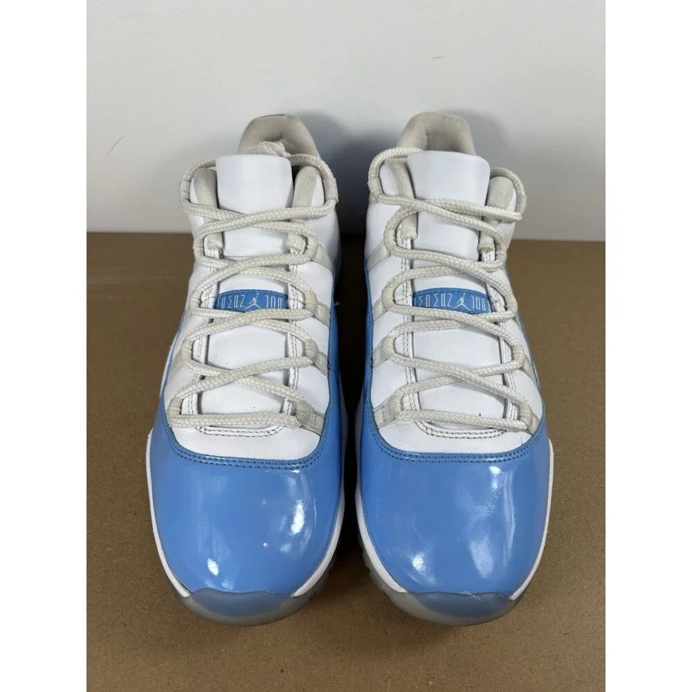 Nike Air Jordan 11 Retro Low UNC University Blue White 528895-106 Size 11 Men